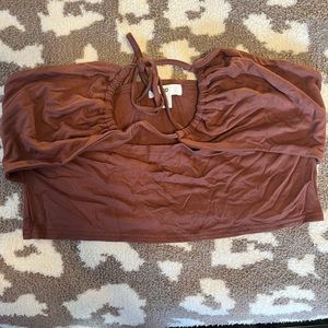 Strapless Crop Top NWOT